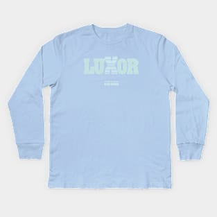 Luxor - "Boston's Video Bar" - retro Kids Long Sleeve T-Shirt